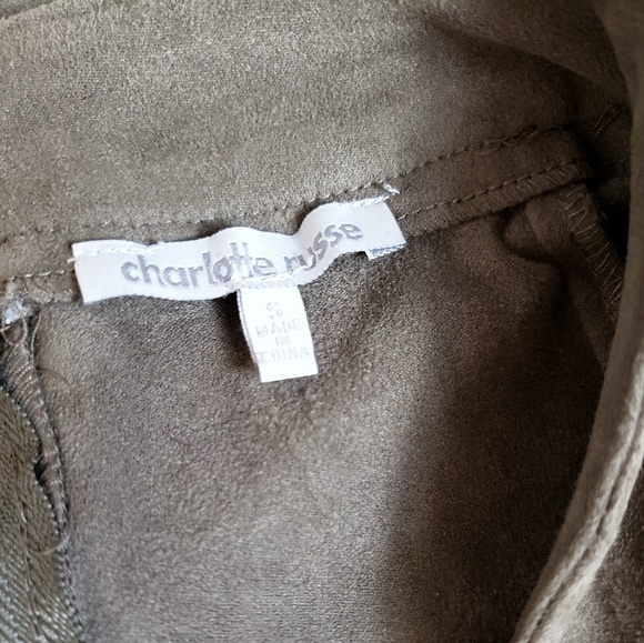 Faux Suede Lace Up Skirt - Picture 5 of 5